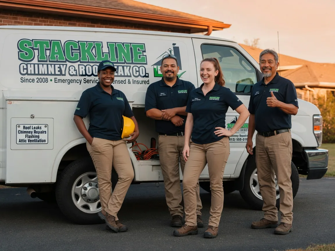 Chimney flashing repair company in Peru, KS